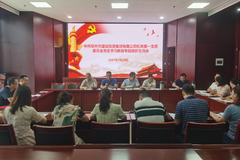 機關(guān)一支部召開黨史學(xué)習教育專題組織生活會