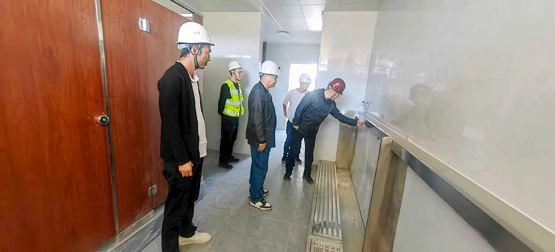 鄭州市建設(shè)投資集團(tuán)有限公司 第六十七高級(jí)中學(xué)項(xiàng)目部國(guó)慶、中秋安全生產(chǎn)檢查簡(jiǎn)報(bào)